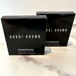 Lot of 2 Bobbi Brown Bronzing Powder Duos, Golden Light/Antigua color